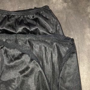 Vintage Cabernet Black Half Slip L